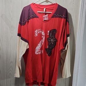 We The Free Half Time Long Sleeve Shirt. Brand New